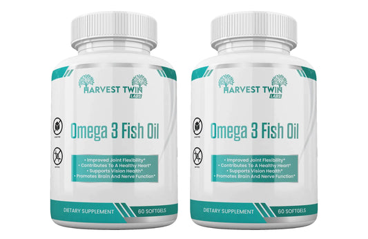 Omega 3 Fish Oil – 60 Softgels (USA Origin)